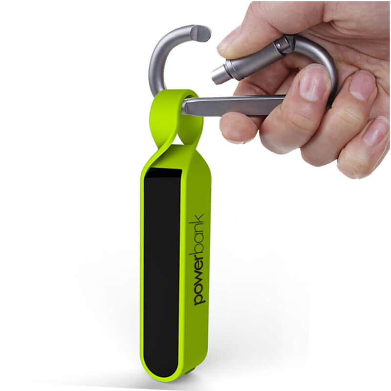 Mini Waterproof Mobile Battery IPX6 Power Bank with Key Chain