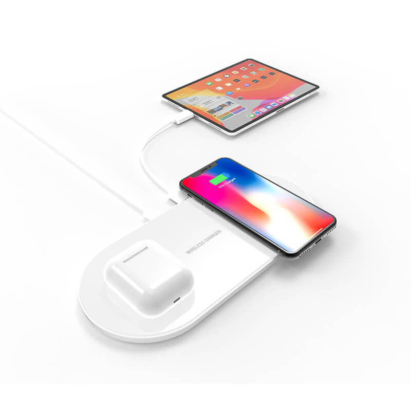 Dual Wireless Charging Pad (For iPhone or Android phone)