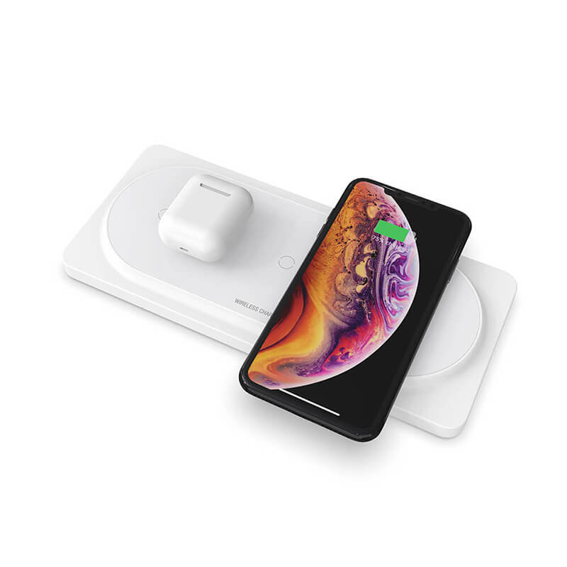 5 Coils 3 In 1 Wireless Charger Pad